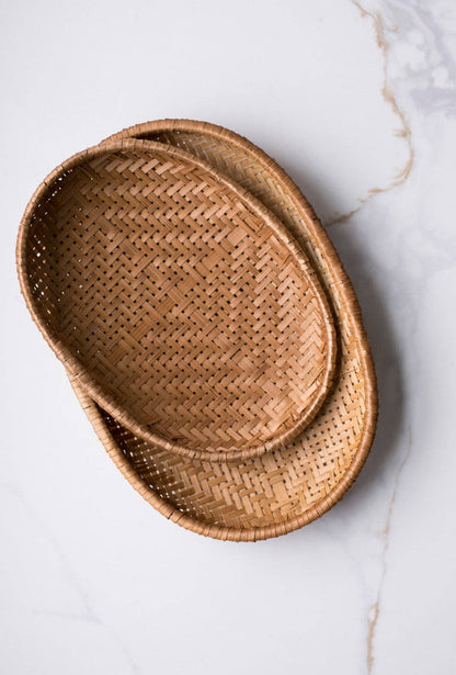 Fireside Smoked Woven Tray