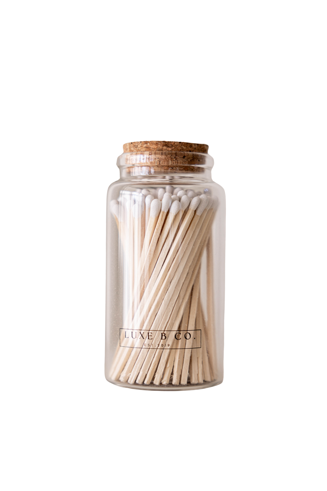 Glass Match Bottle