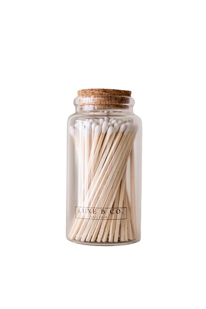 Glass Match Bottle