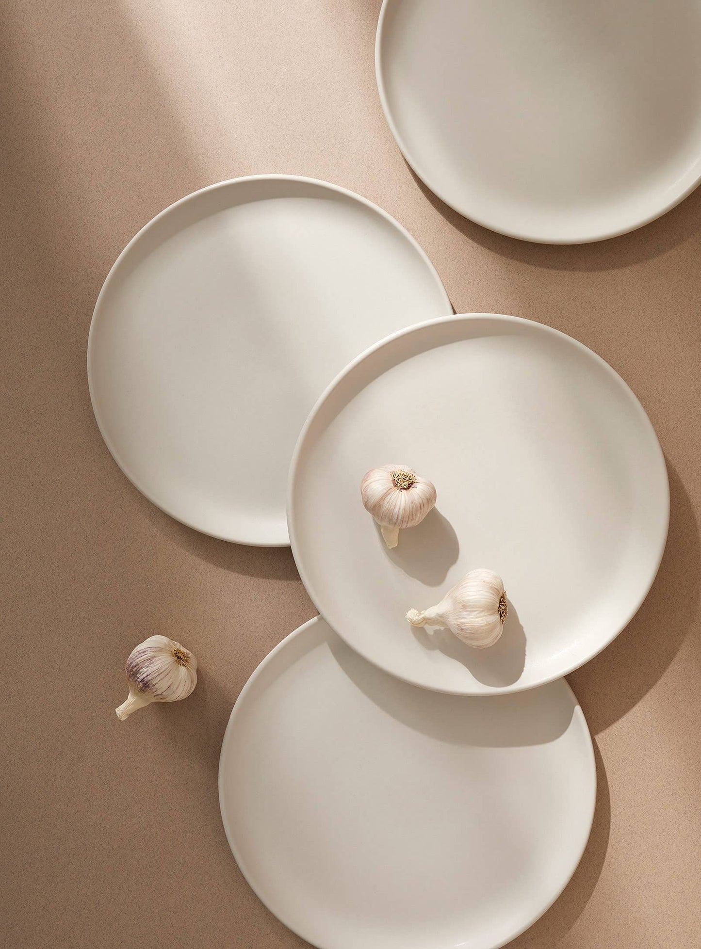 Handmade Stoneware Flat Dinner Plate | Edan 11.2"