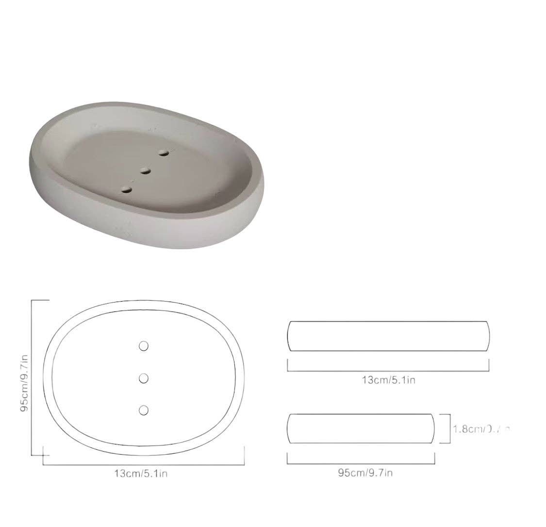 Stone Soap Dish