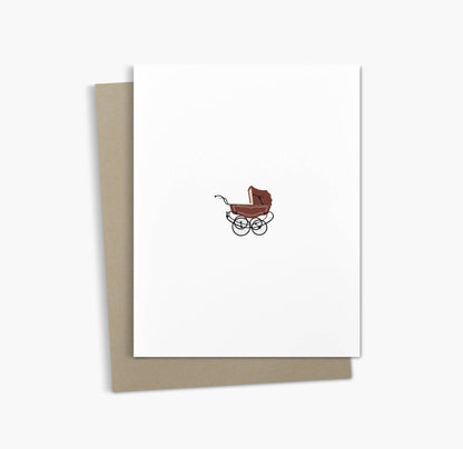 Simple Neutral Greeting Card | New Baby