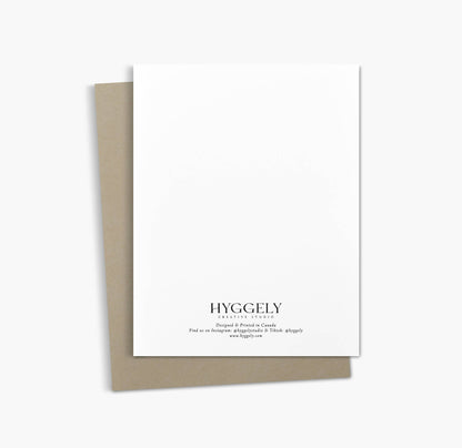 Simple Flower Bouquet Greeting Card