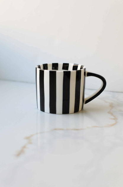 Ceramic Striped Mugs
