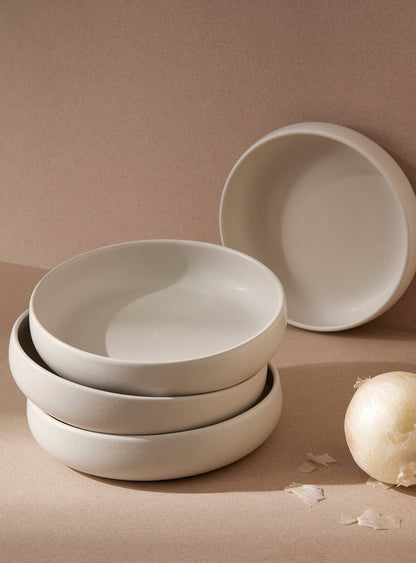 Handmade Stoneware Pasta/Salad Plate | Edan 7.9"