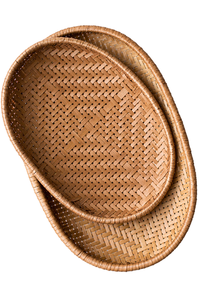 Fireside Smoked Woven Tray