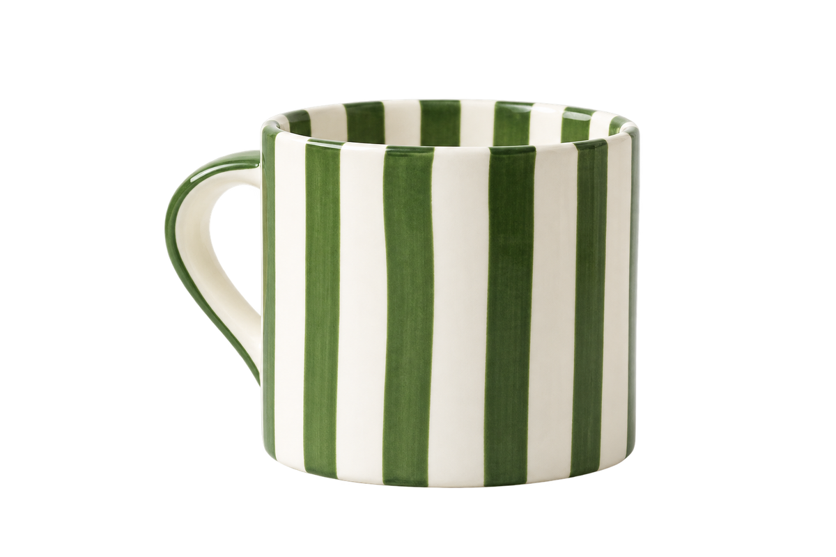 Ceramic Striped Mugs