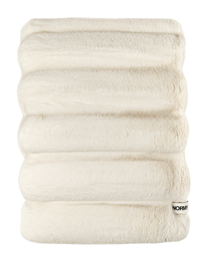 Faux Fur Blanket, Moon
