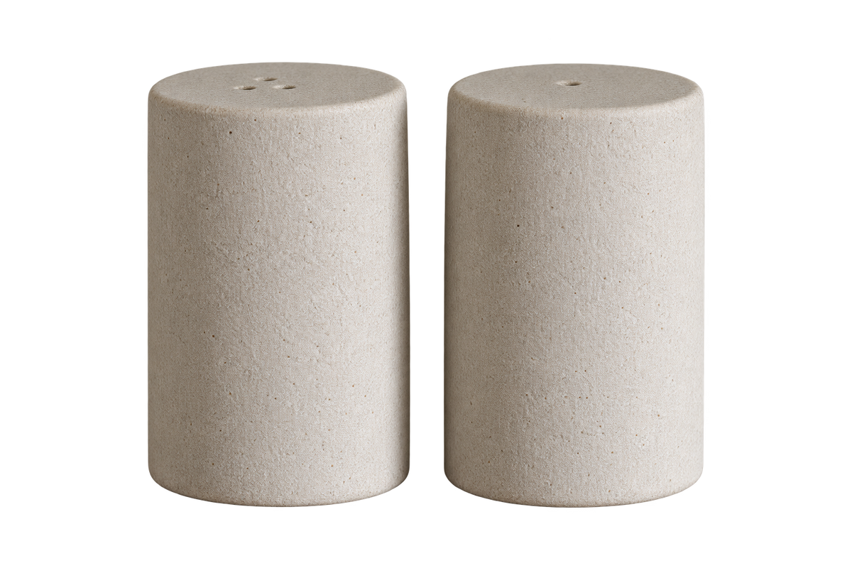 Sandstone Salt & Pepper Shakers