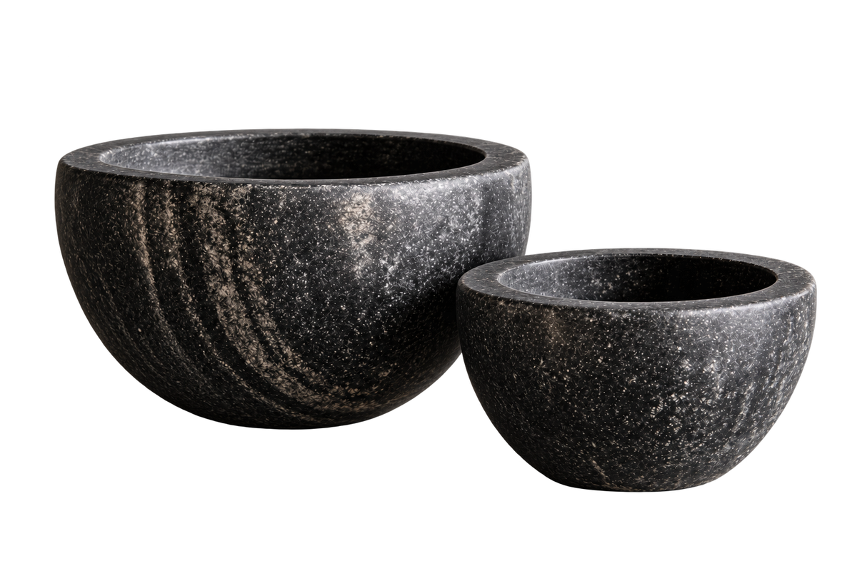Carved Stone Bowls