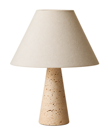 Travertine Table Lamp