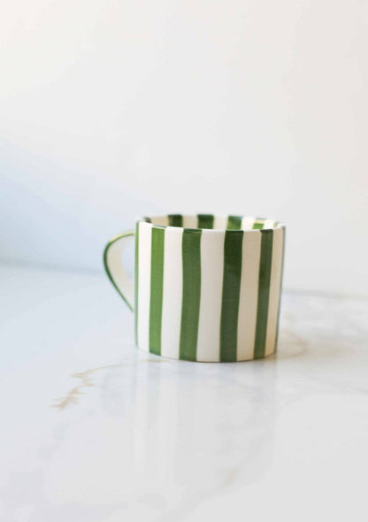 Ceramic Striped Mugs