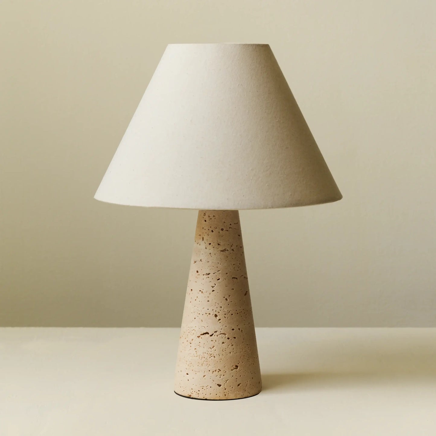 Travertine Table Lamp